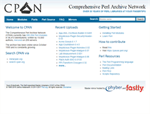 Tablet Screenshot of cpan.pesat.net.id